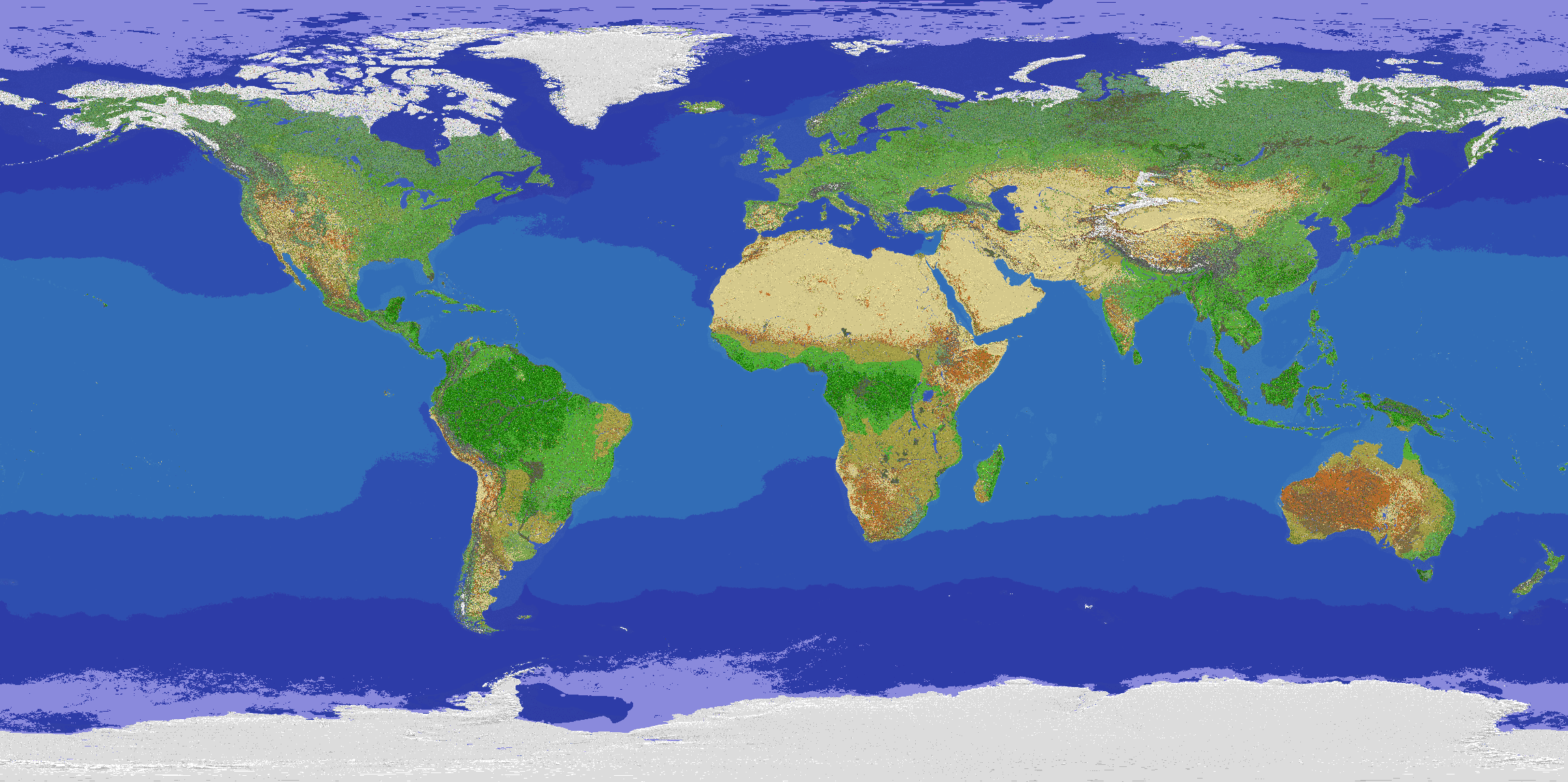 WorldMC Earth Map